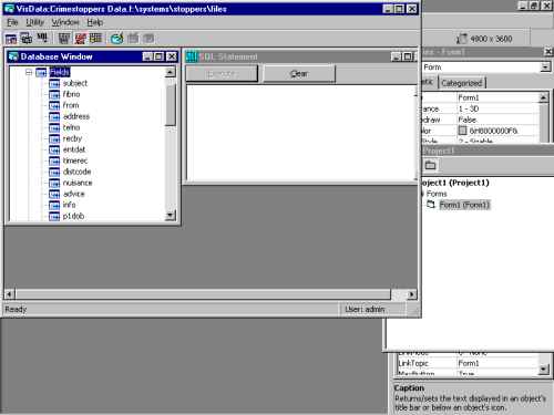VB Visual Data MAnager